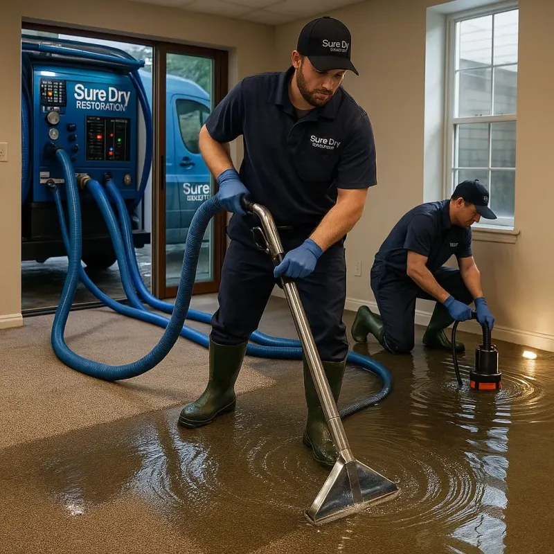 Water Extraction and Removal process in Norwalk, CT